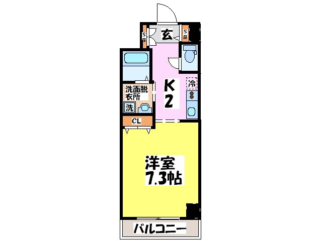 ロイヤルクイ－ンズパ－クの物件間取画像