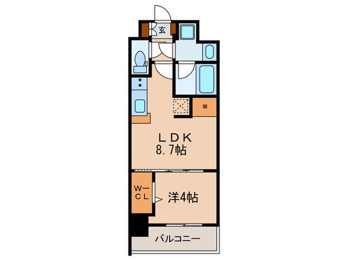 アーバネックス本町の物件間取画像