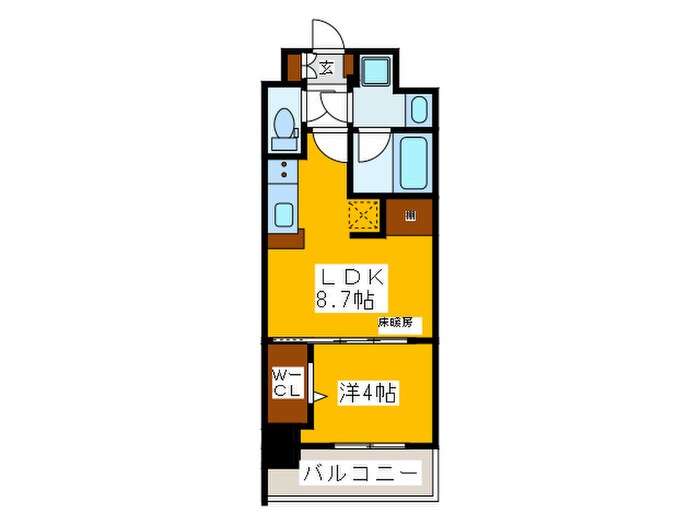 アーバネックス本町の物件間取画像