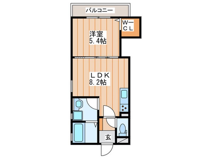 ラモーナ萱島東の物件間取画像