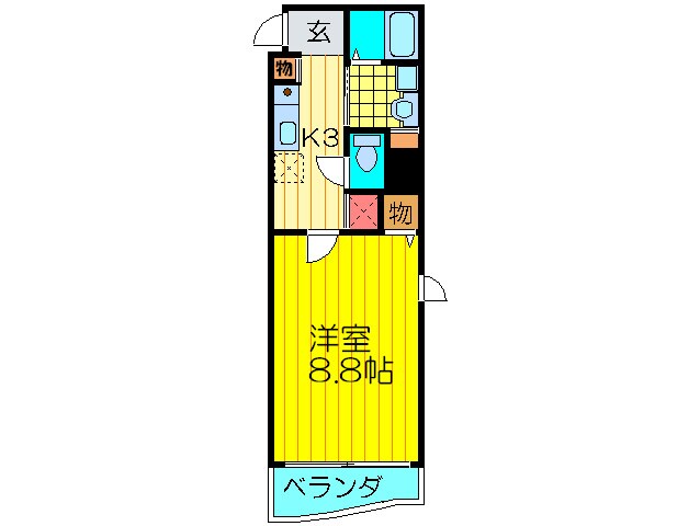 GROOVE守口駅前の物件間取画像