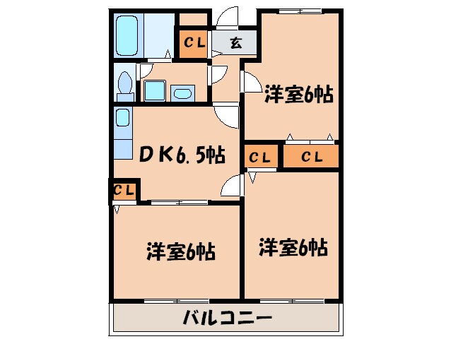 物件間取画像