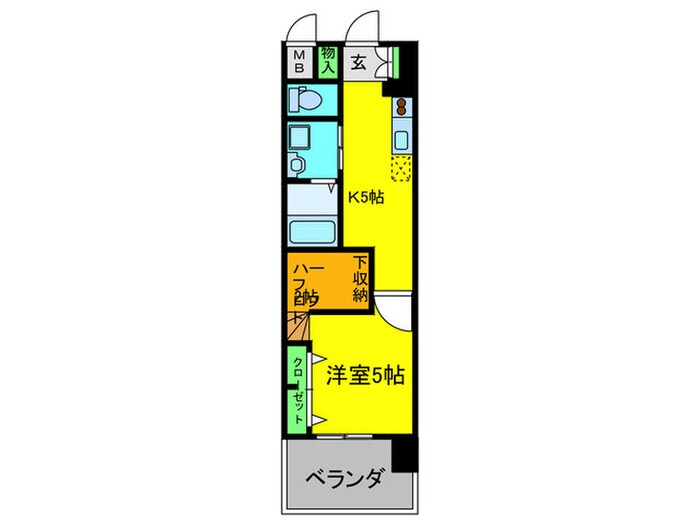 サニ－キャンプ今池の物件間取画像