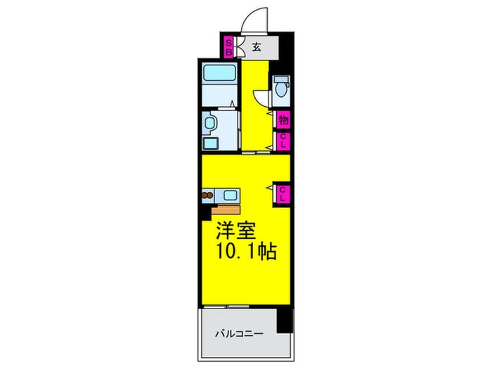 サニ－キャンプ今池の物件間取画像