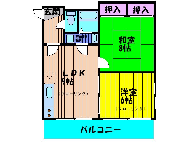 メゾンコトブキ新森の物件間取画像