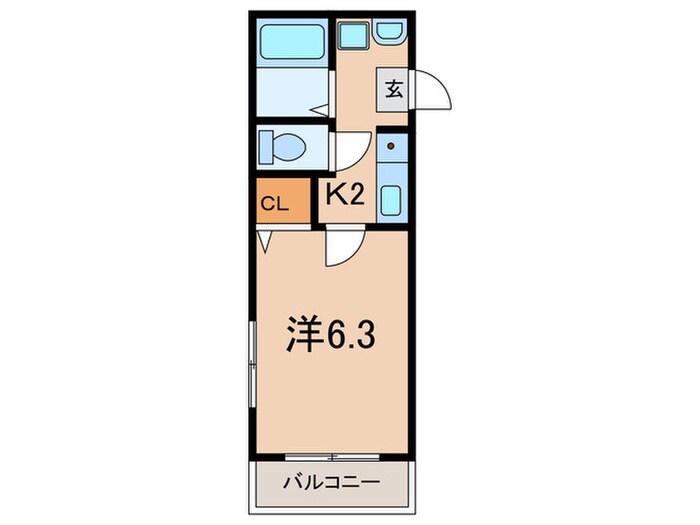 レトア赤松の物件間取画像