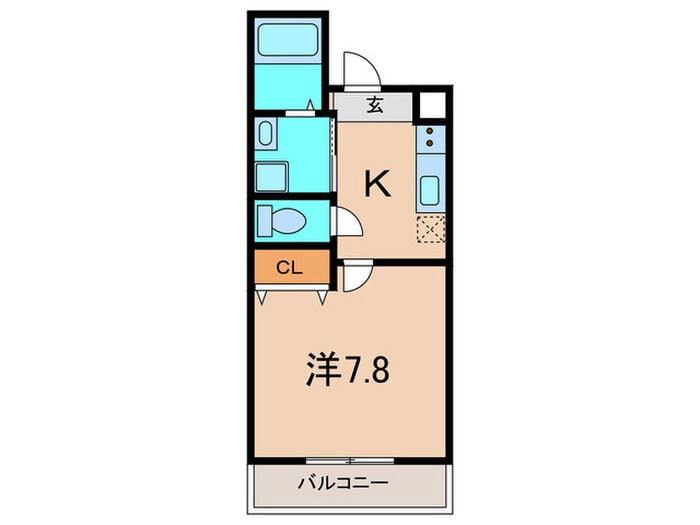 フジパレス稲野駅北Ⅰ番館の物件間取画像