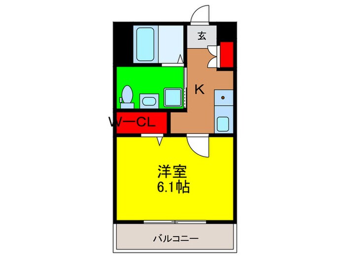 Msスクエア香里園の物件間取画像