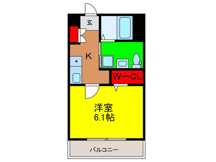 Msスクエア香里園の物件間取画像