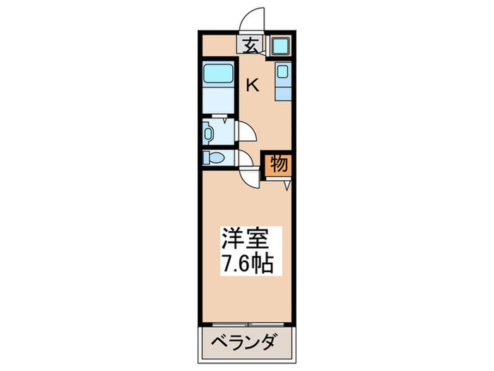 ラフィ－ネ聖天坂の物件間取画像