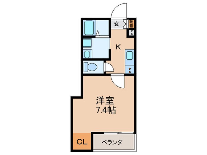 ＰＲＥＧＮＯ４５６の物件間取画像