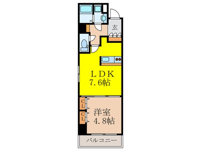 セントロイヤルクラブ新大阪の物件間取画像