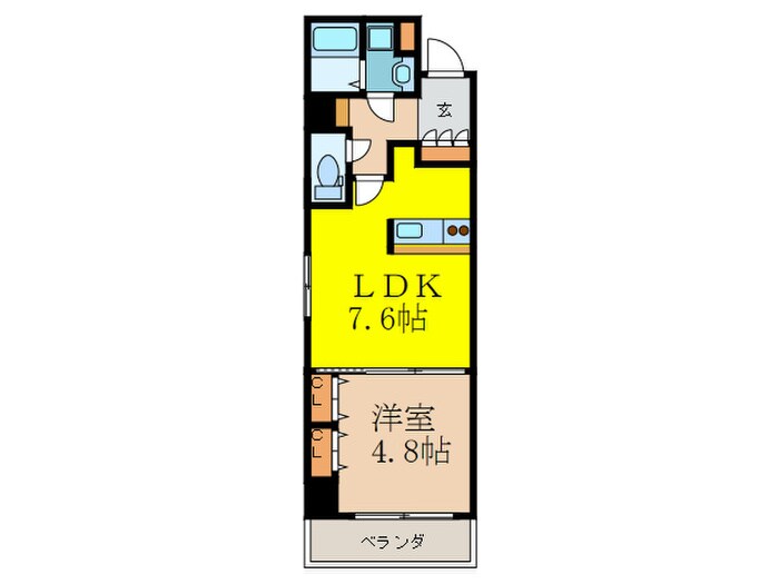 セントロイヤルクラブ新大阪の物件間取画像