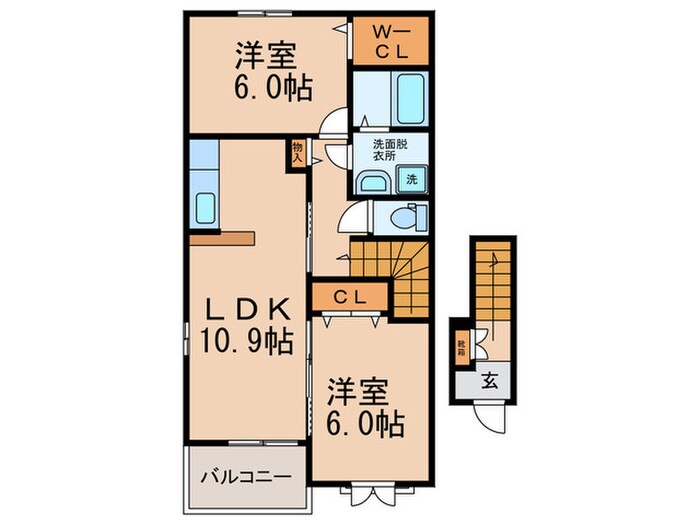 アムール葵の物件間取画像