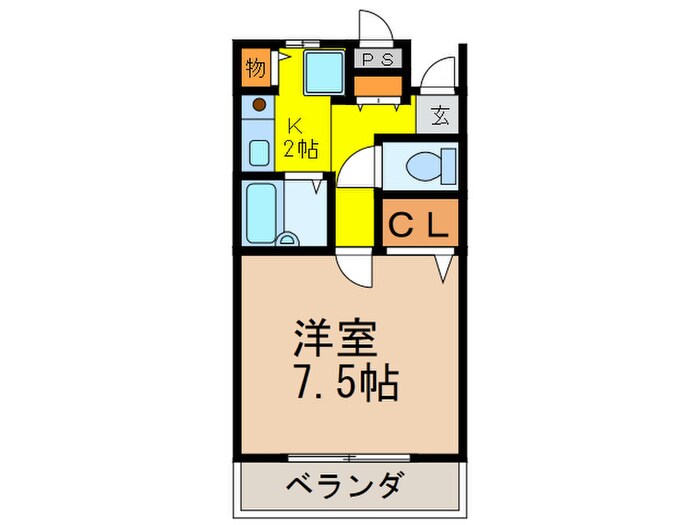 スクリーブ千里北の物件間取画像