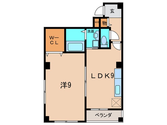 ハイツ甲南山手の物件間取画像