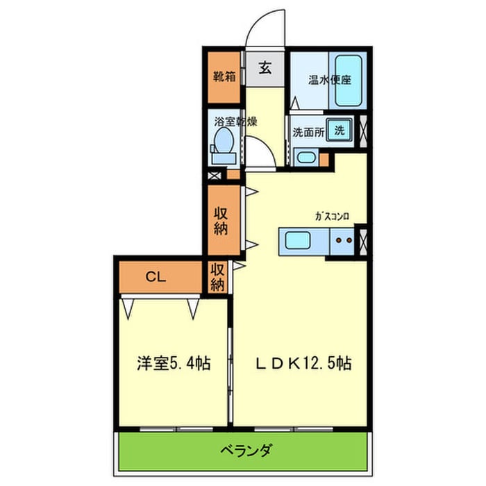 ファスタシオンの物件間取画像