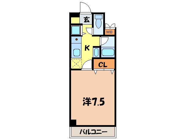 コ－トＳＫの物件間取画像