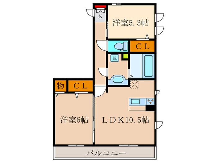 レジェンド鳥羽の物件間取画像