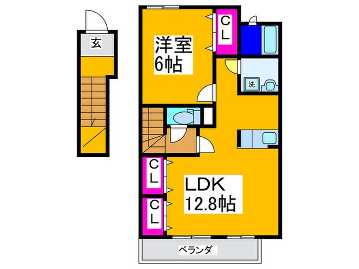 カルムの物件間取画像