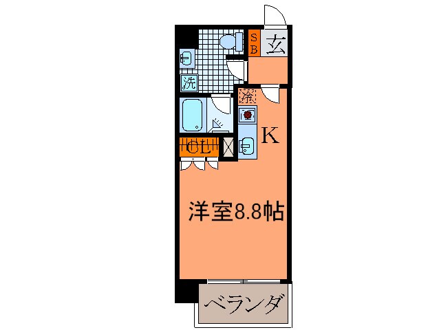 アスリ－ト本町西の物件間取画像