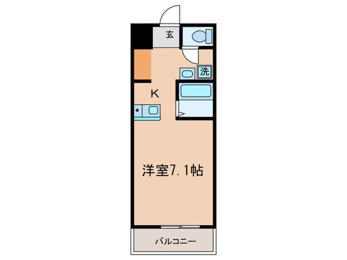 キャッスル京都南の物件間取画像