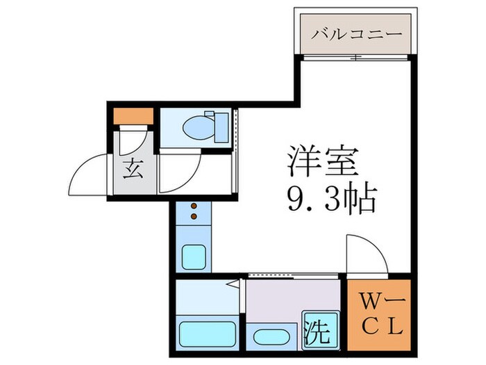 北山インフィニティの物件間取画像