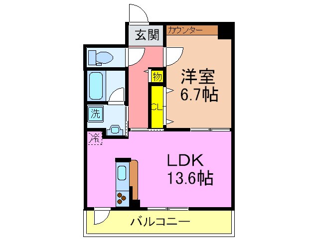 ソレイユアンドメイプルの物件間取画像