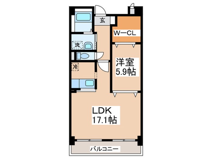 セントレジデンスの物件間取画像