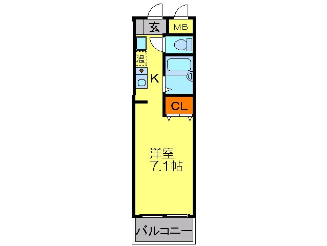 レコルテ千里中央の物件間取画像