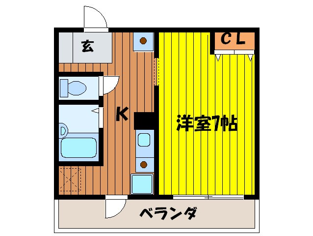 レコルテ千里中央の物件間取画像