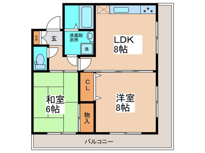 メゾンメイユールの物件間取画像