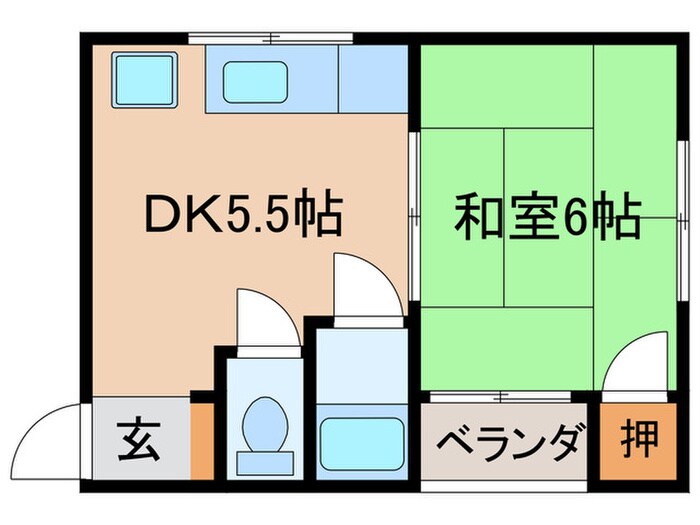 物件間取画像