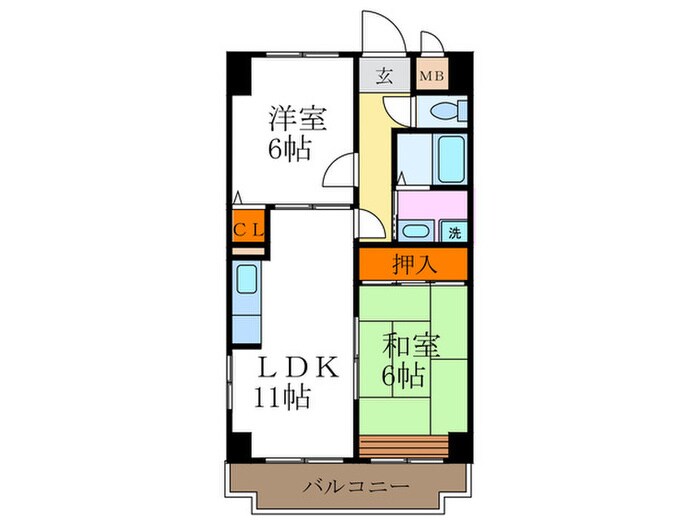 Ｍ レヴェンテの物件間取画像