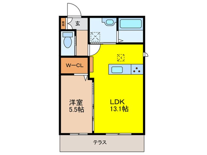 仮）D‐roo高槻市辻子PJの物件間取画像