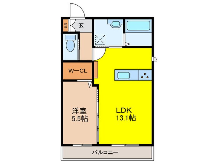 仮）D‐roo高槻市辻子PJの物件間取画像