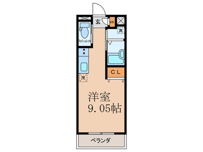 物件間取画像