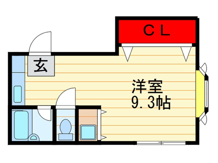 中井ハイツの物件間取画像