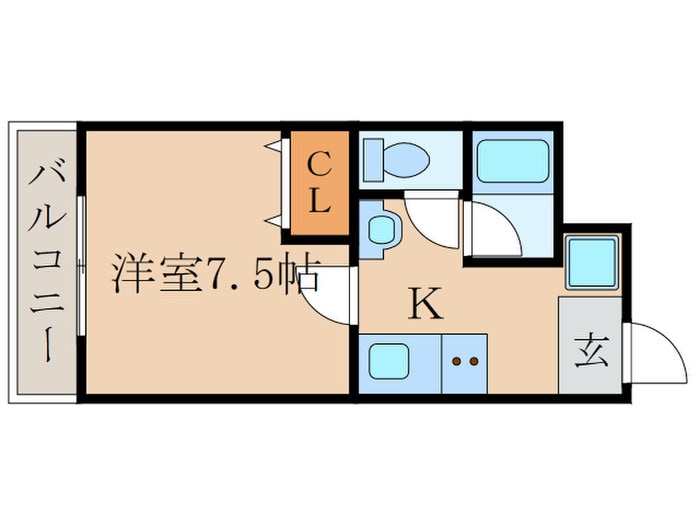 Ｋ′Ｓクラブハウスの物件間取画像