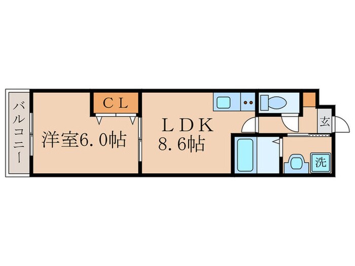CUOREyodoの物件間取画像