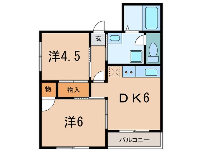 スターヒルズマンションの物件間取画像