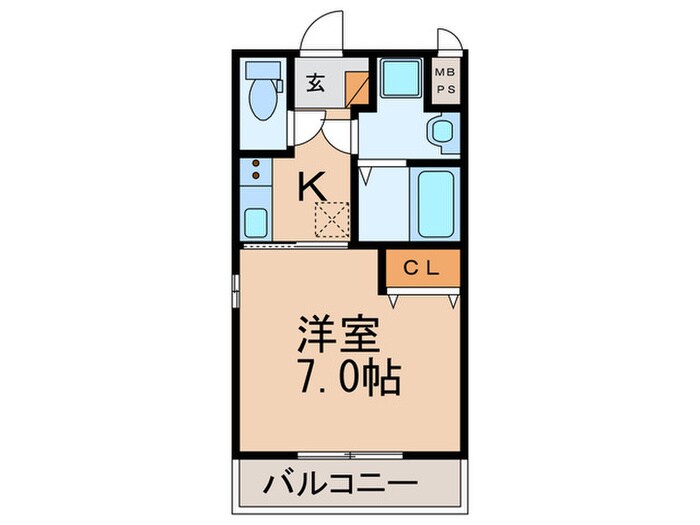 ウインズコ－ト井口堂の物件間取画像