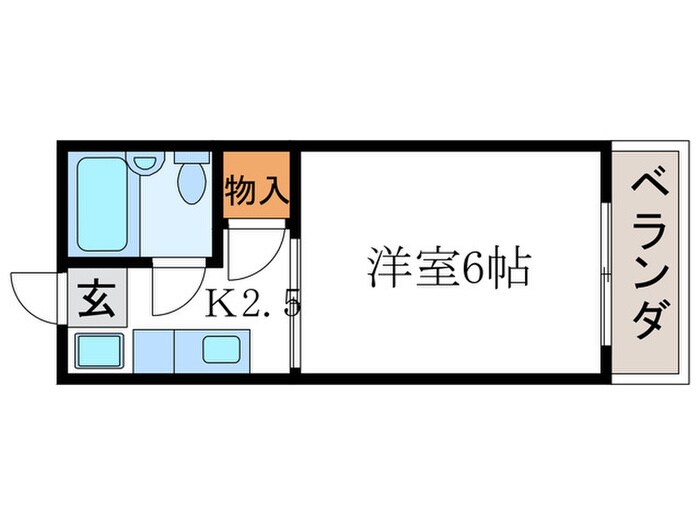 メゾンモナミの物件間取画像