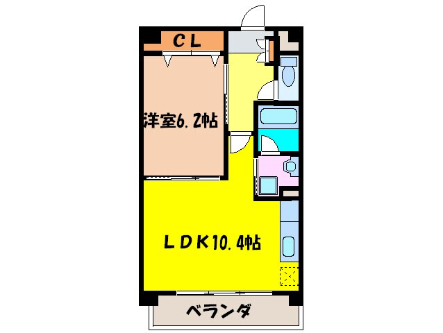 サクシ－ド胤の物件間取画像