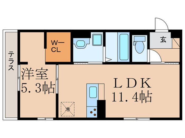 アイル京都山科の物件間取画像