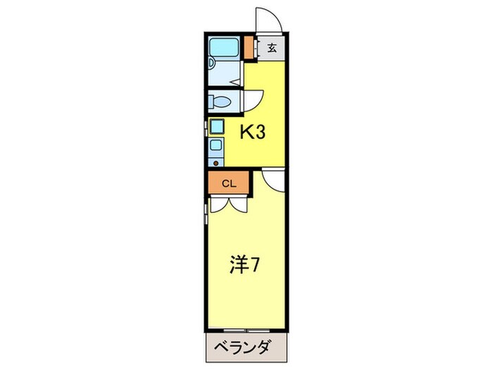 サイラント KANNOの物件間取画像