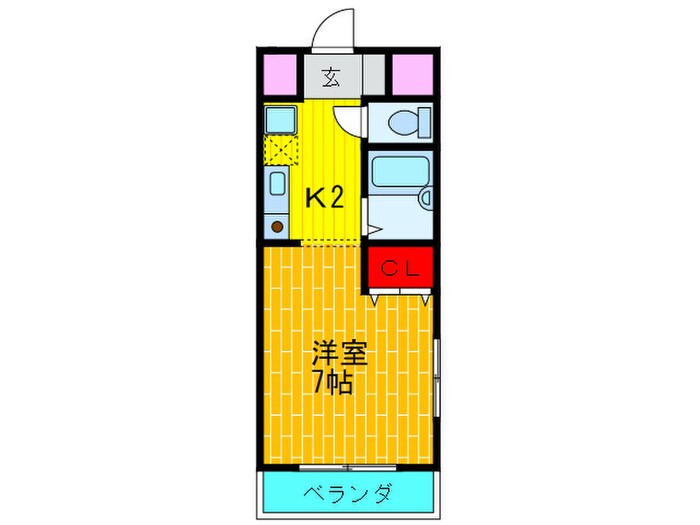 カ－サ・ロ－ズヒルの物件間取画像