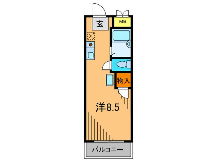 ルピナスの物件間取画像