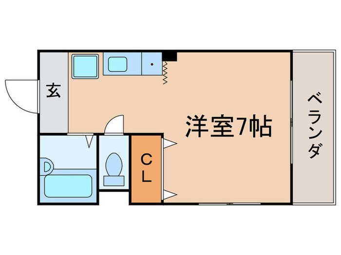 サンシャイン山一の物件間取画像