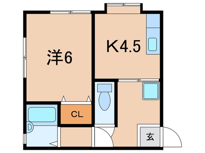 シャトリエの物件間取画像